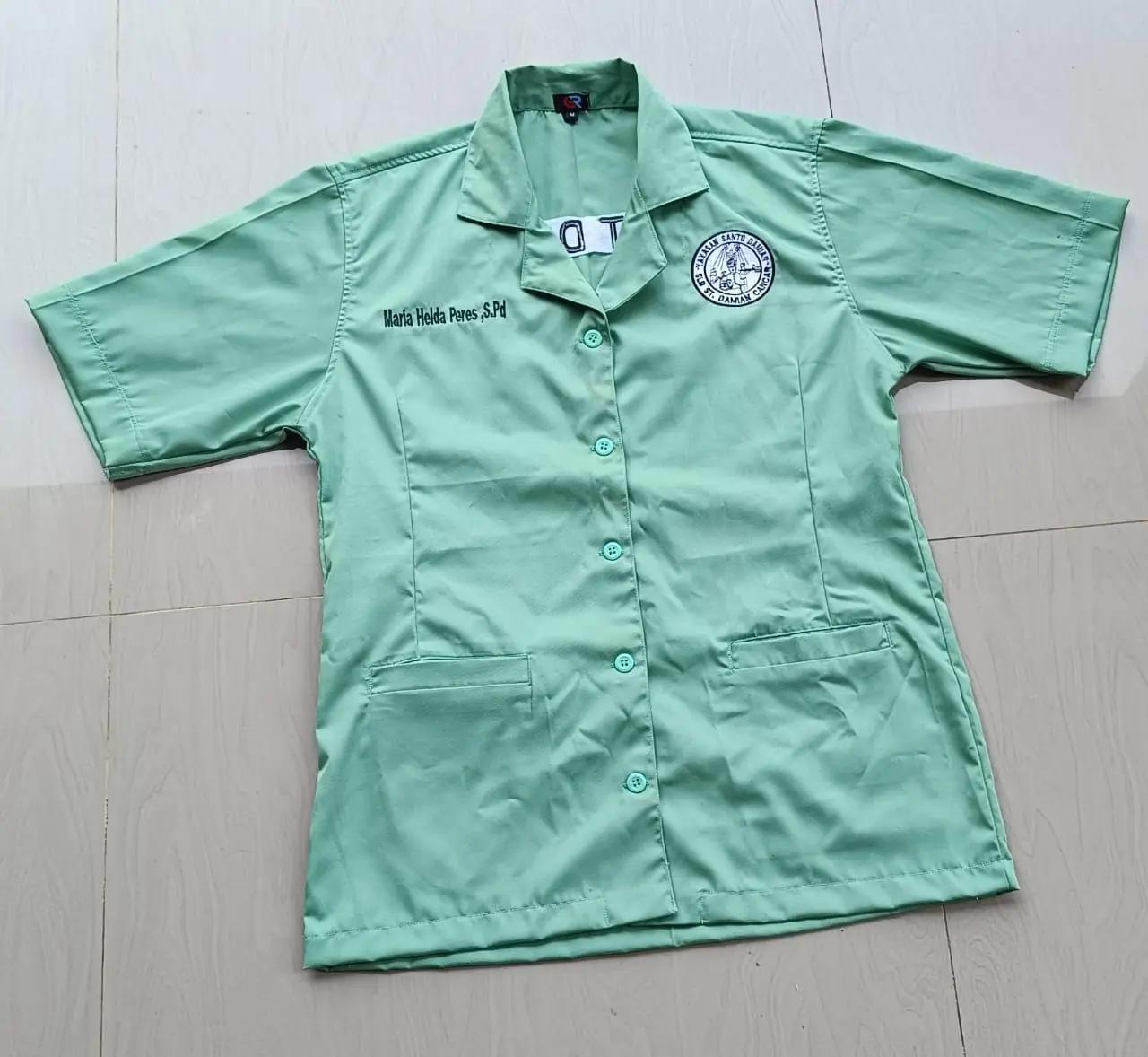 Dokumentasi produksi Kalikasa — Baju Seragam 1